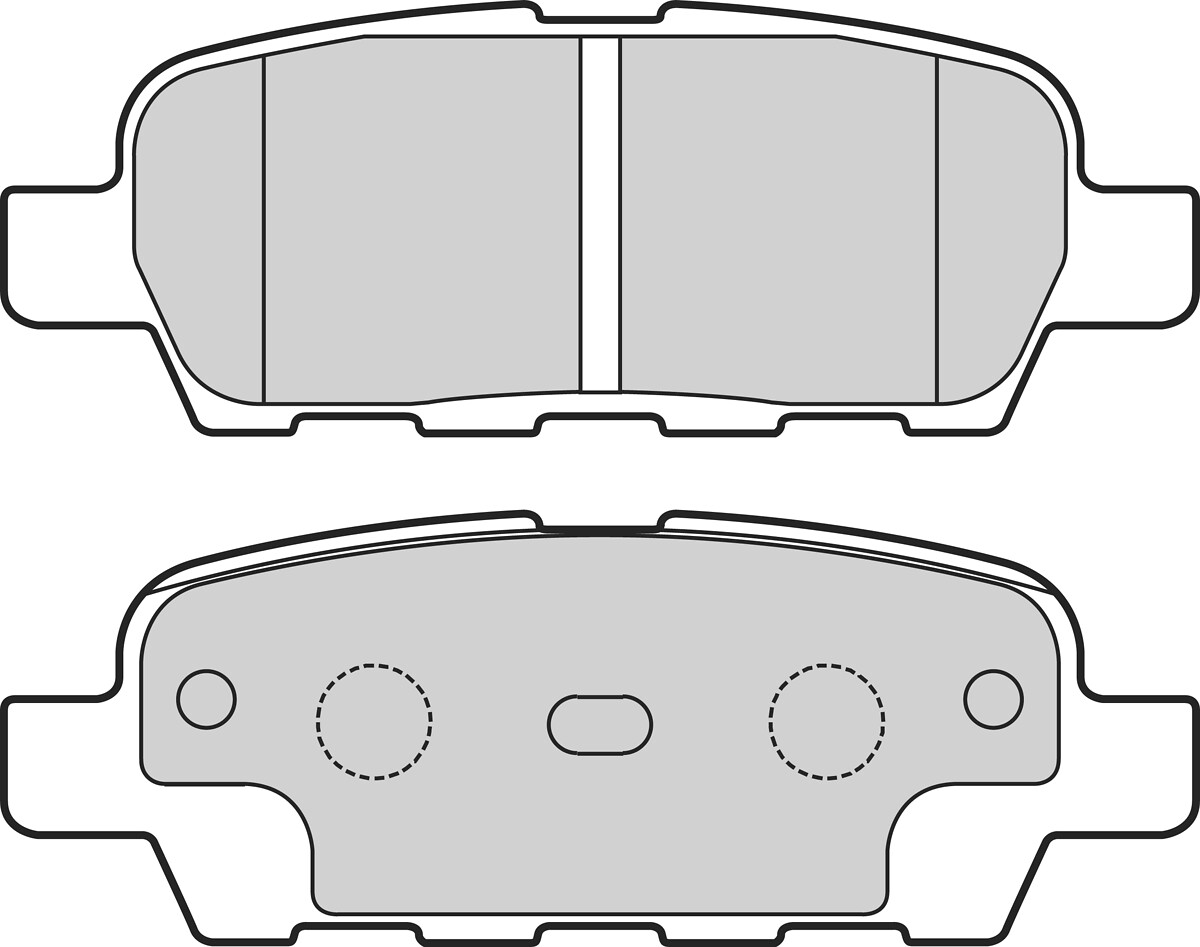 BRAKE PADS FIRST NISSAN QASHQAI RR